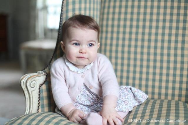 The princess was born on May 2 and is fourth-in-line to the throne, after her grandfather Prince Charles, father Prince William and brother Prince George. (The Duchess of Cambridge)