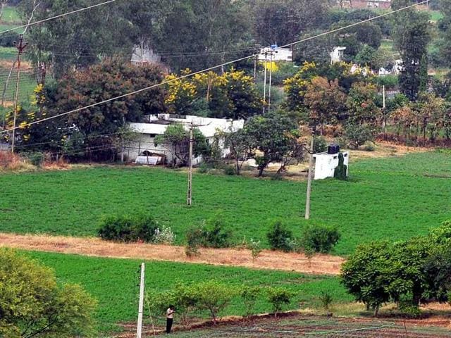 Many farmers look at the availability of water rather than the temperatures before sowing the crop.(Shankar Mourya/HT file) Many farmers look at the availability of water rather than the temperatures before sowing the crop.(Shankar Mourya/HT file)