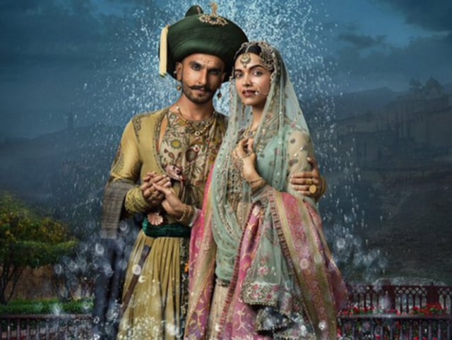 Ranveer Singh in a still from Bajirao Mastani.