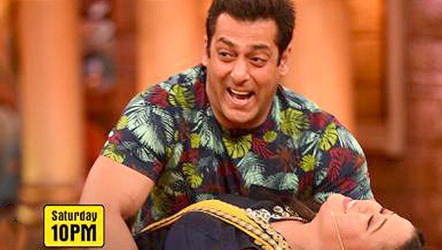 Bharti Singh clearly had the time of her life when Salman Khan visited the sets of Comedy Nights Bachao. (PTI) Bharti Singh clearly had the time of her life when Salman Khan visited the sets of Comedy Nights Bachao. (PTI)