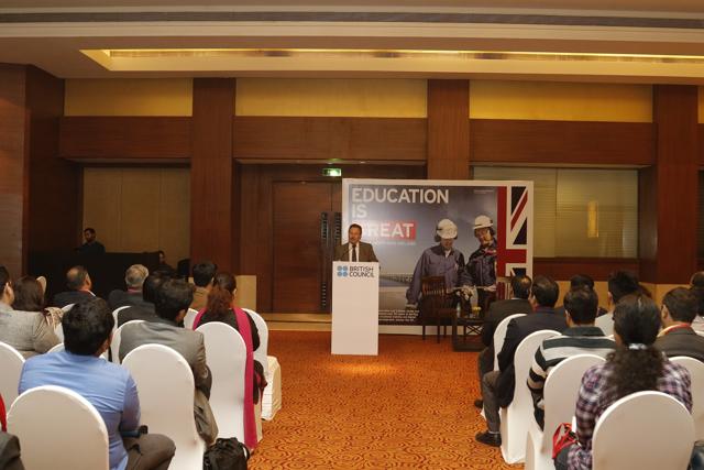 More than 500 graduates from universities in the UK participated in the summit. (HT photo)