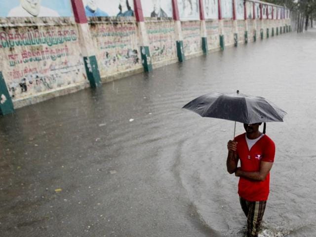 Most roads were left in a damaged state, with motorists finding it hard to navigate through potholes. (HT Photo) Most roads were left in a damaged state, with motorists finding it hard to navigate through potholes. (HT Photo)
