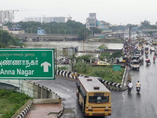 There was some respite for Chennai as rescue operations were on and a few buses were back on roads as mild showers continued. (Sudipto Mondal)