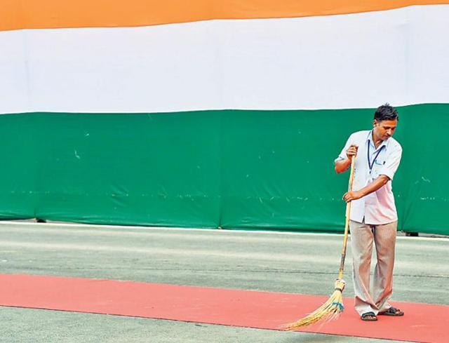 Swachch Bharat can work only if we get our waste disposal in order, whether it is generated by households or industry (AFP File Photo) Swachch Bharat can work only if we get our waste disposal in order, whether it is generated by households or industry (AFP File Photo)