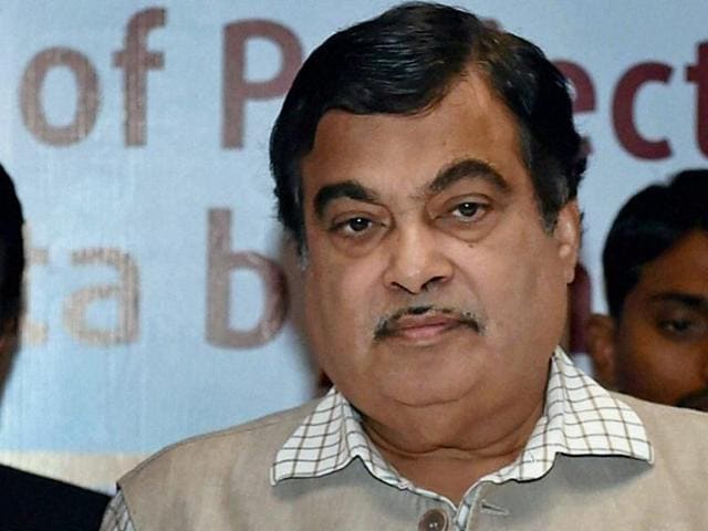 Prime Minister Narendra Modi along with the Union transport minister Nitin Gadkari and defence minister Manohar Parrikar arrive for the first day of winter session of Parliament in New Delhi on Thursday.(PTI)