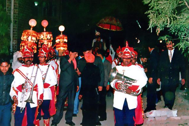A band performing during a wedding. (HT Photo) A band performing during a wedding. (HT Photo)