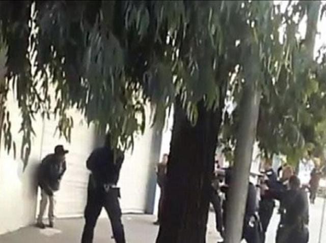 Police claimed the man matched the description of a stabbing suspect and that officers opened fire to prevent him from harming others. (Photo: Instagram) Police claimed the man matched the description of a stabbing suspect and that officers opened fire to prevent him from harming others. (Photo: Instagram)