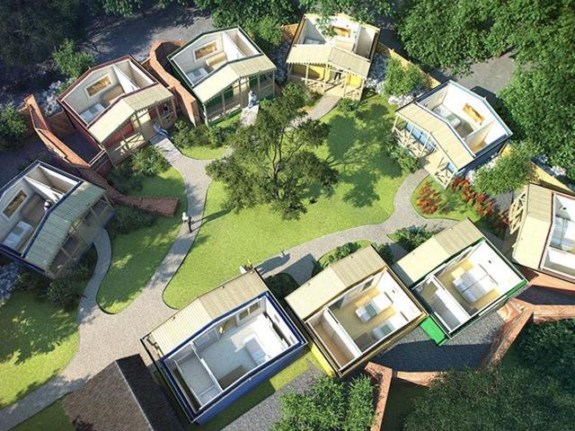 An artist’s impression of the lodge.(ZSL London Zoo)