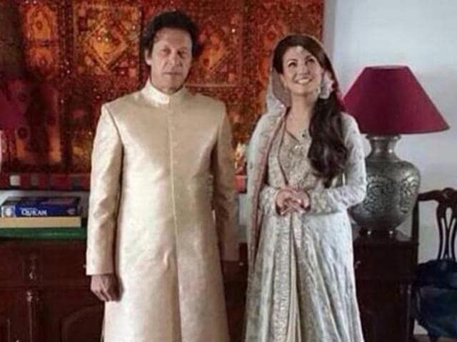 File photo of Reham Khan (Left), ex-wife of Pakistani opposition leader Imran Khan. A pilot with PIA is facing a probe for allowing Reham Khan to sit inside the cockpit . (AFP) File photo of Reham Khan (Left), ex-wife of Pakistani opposition leader Imran Khan. A pilot with PIA is facing a probe for allowing Reham Khan to sit inside the cockpit . (AFP)