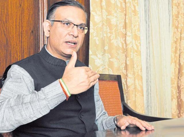 Minister of state for finance Jayant Sinha. (File Photo)