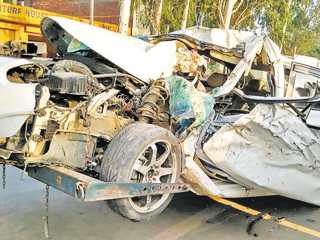 Five people have lost their lives due accidents across tricity. (HT Photo) Five people have lost their lives due accidents across tricity. (HT Photo)