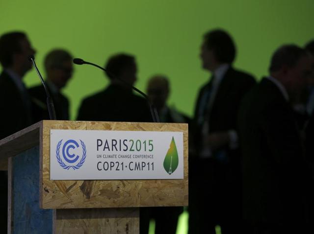 Participants gather during the World Climate Change Conference 2015 (COP21) at Le Bourget, near Paris. (REUTERS) Participants gather during the World Climate Change Conference 2015 (COP21) at Le Bourget, near Paris. (REUTERS)
