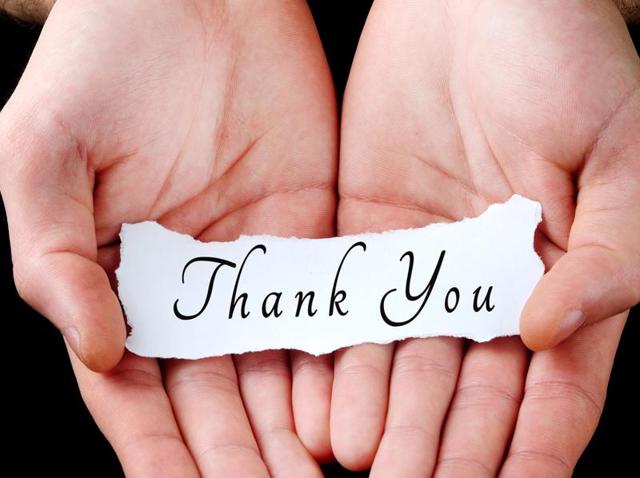 Thank you and have a nice day.(Shutterstock)