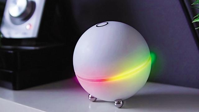 Smooth as Homey: The Homey (above) will take voice commands to assist you; the VoicePod (below) offers hands-free home control in the same way Smooth as Homey: The Homey (above) will take voice commands to assist you; the VoicePod (below) offers hands-free home control in the same way