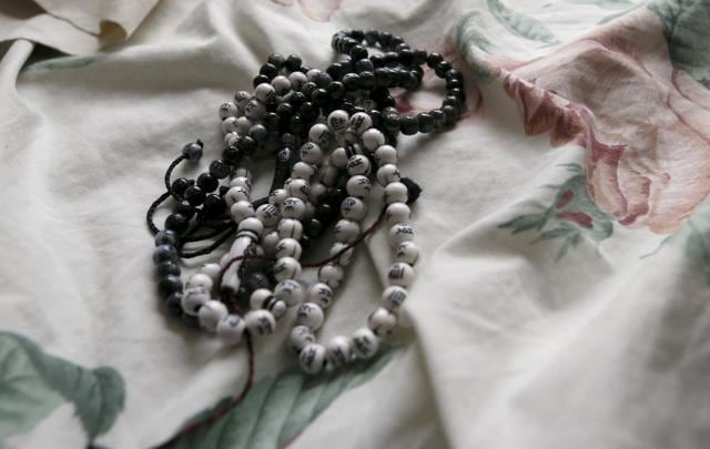 Prayer beads are shown inside the home of suspects Syed Rizwan Farook and Tashfeen Malik in Redlands, California. (REUTERS) Prayer beads are shown inside the home of suspects Syed Rizwan Farook and Tashfeen Malik in Redlands, California. (REUTERS)