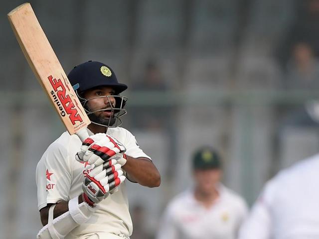 Shikhar Dhawan will be keen to prove his fitness in the Ranji Trophy game between Delhi and Rajasthan.(AFP)