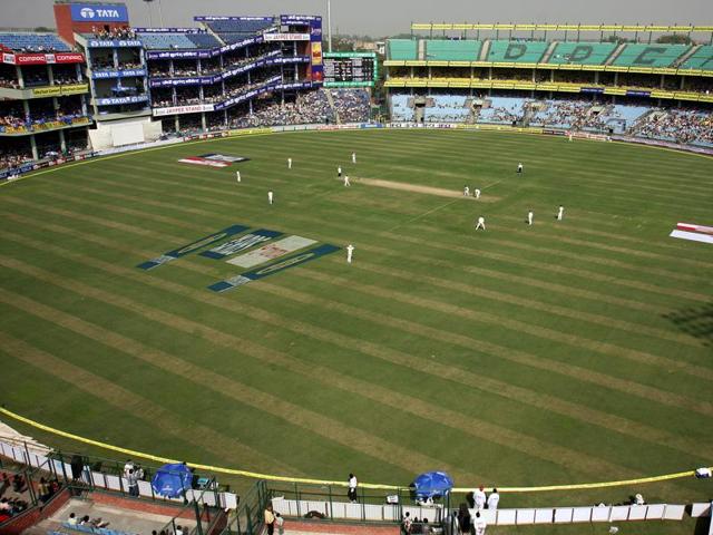 The BCCI informed the Delhi government and the DDCA that a felicitation function cannot be held inside the field of play at Feroz Shah Kotla stadium. (Virendra Singh Gosain/HT Photo) The BCCI informed the Delhi government and the DDCA that a felicitation function cannot be held inside the field of play at Feroz Shah Kotla stadium. (Virendra Singh Gosain/HT Photo)