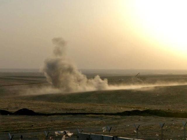 Smoke rises from Islamic State positions after a US-led coalition airstrike in Ramadi, the capital of Iraq's Anbar province. (AP Photo) Smoke rises from Islamic State positions after a US-led coalition airstrike in Ramadi, the capital of Iraq's Anbar province. (AP Photo)