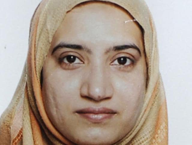 Tashfeen Malik is pictured in this undated handout photo provided by the FBI. Syed Rizwan Farook, 28, and his spouse Tashfeen Malik, a native of Pakistan who lived in Saudi Arabia for more than 20 years, died in a shootout with police hours after attacking the Inland Regional Center in San Bernardino. (Reuters Photo) Tashfeen Malik is pictured in this undated handout photo provided by the FBI. Syed Rizwan Farook, 28, and his spouse Tashfeen Malik, a native of Pakistan who lived in Saudi Arabia for more than 20 years, died in a shootout with police hours after attacking the Inland Regional Center in San Bernardino. (Reuters Photo)