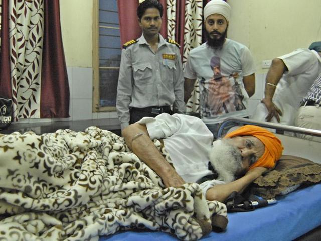 Sikh activist Surat Singh Khalsa.(HT FILE PHOTO)
