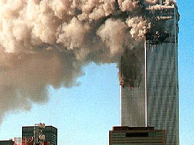 A picture of the World Trade Center on September 11, 2001. More than 14 years after the attacks, the five men accused of being behind the attacks will appear in front of an US military court. (HT File Photo) A picture of the World Trade Center on September 11, 2001. More than 14 years after the attacks, the five men accused of being behind the attacks will appear in front of an US military court. (HT File Photo)