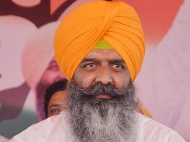 The Khadoor Sahib seat fell vacant after Sikki (above), a former MLA, quit in protest against sacrilege of the Guru Granth Sahib at Baath village in the constituency. (HT Photo) The Khadoor Sahib seat fell vacant after Sikki (above), a former MLA, quit in protest against sacrilege of the Guru Granth Sahib at Baath village in the constituency. (HT Photo)