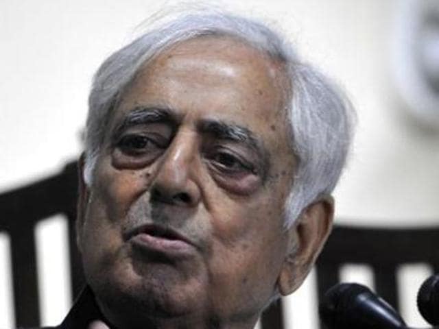 Chief minister Mufti Mohammad Sayeed (HT Photo) Chief minister Mufti Mohammad Sayeed (HT Photo)