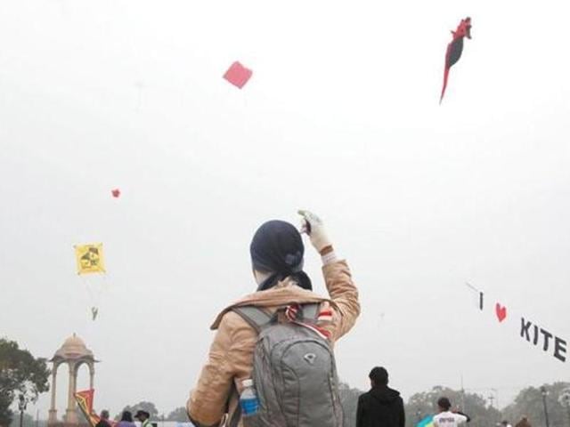 Flying kites is popular during the festival that is celebrated with zeal in the Malwa belt of Punjab. However, the use of Chinese strings, which are in vogue owing to their sharpness and less cost, leads to a spate of accidents every year. (HT Photo) Flying kites is popular during the festival that is celebrated with zeal in the Malwa belt of Punjab. However, the use of Chinese strings, which are in vogue owing to their sharpness and less cost, leads to a spate of accidents every year. (HT Photo)