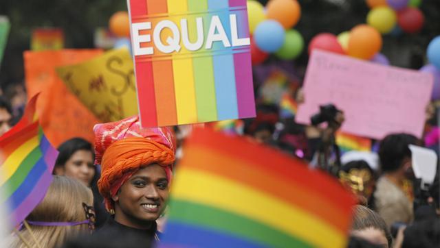 LGBT activists at the eighth Delhi Queer Pride parade in November. The activists demanded the repeal of Section 377, a law that criminalises homosexual relationship. LGBT activists at the eighth Delhi Queer Pride parade in November. The activists demanded the repeal of Section 377, a law that criminalises homosexual relationship.