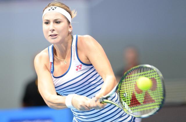 Rising Swiss player Belinda Bencic is mentored by Martina Hingis. (AFP Photo) Rising Swiss player Belinda Bencic is mentored by Martina Hingis. (AFP Photo)