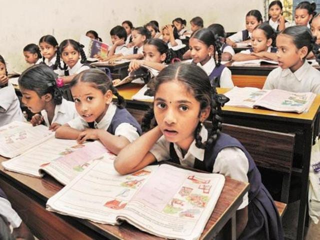 The reason behind teh ineligibility is that none of the 180 middle schools in the district fulfill the eligibility norms set under the Rashtriya Madhyamik Shiksha Abhiyan (RMSA).(LIvemint Photo)