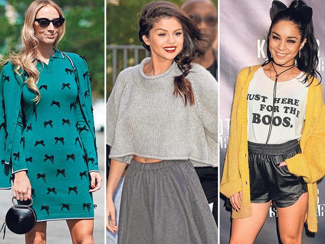 style statement with a sweater 