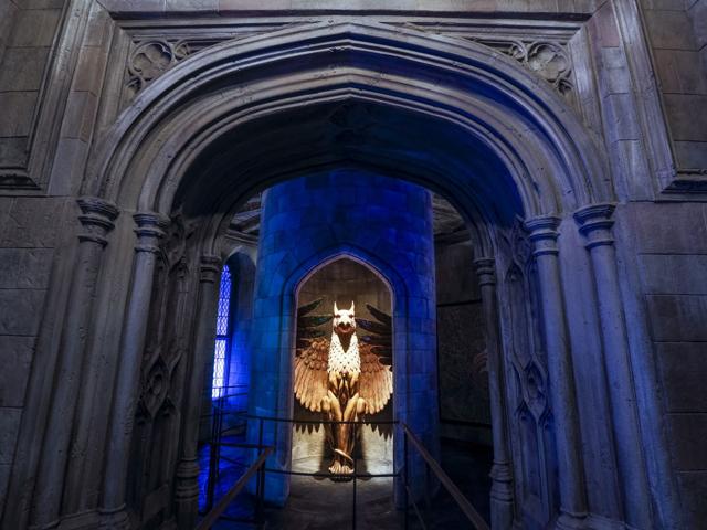 Dumbledore’s chamber beckons at the new Harry Potter theme park. (Universal Studios Hollywood) Dumbledore’s chamber beckons at the new Harry Potter theme park. (Universal Studios Hollywood)