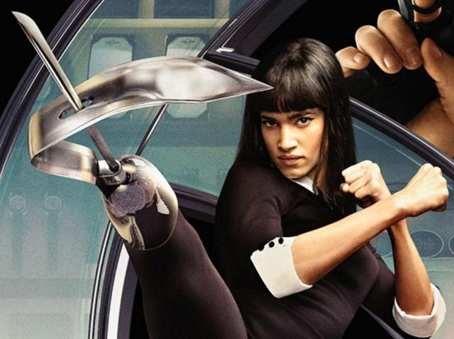 Sofia Boutella as Gazelle in Kingsman: The Secret Service.
