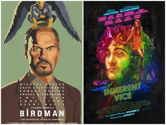 Birdman and Inherent Vice are some of recent posters that Durieux admires because they’re unique despite being studio-issued. Birdman and Inherent Vice are some of recent posters that Durieux admires because they’re unique despite being studio-issued.