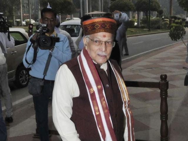 BJP senior leader Murli Manohar Joshi during winter session of Parliament in New Delhi. (Vipin Kumar/ Hindustan Times) BJP senior leader Murli Manohar Joshi during winter session of Parliament in New Delhi. (Vipin Kumar/ Hindustan Times)