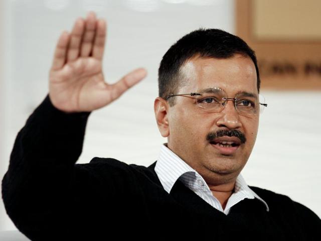 File photo of Delhi chief minister Arvind Kejriwal during Hindustan Times Leadership Summit in New Delhi. Kejriwal has urged the PM and home minister to give up control of anti-corruption branch. (Hindustan Times) File photo of Delhi chief minister Arvind Kejriwal during Hindustan Times Leadership Summit in New Delhi. Kejriwal has urged the PM and home minister to give up control of anti-corruption branch. (Hindustan Times)