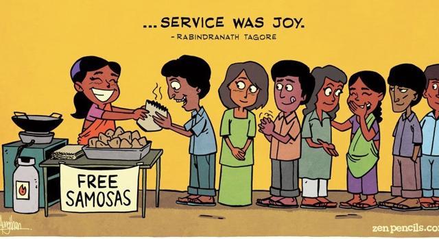 Zenpencil’s comic on Rabindranath Tagore’s quote