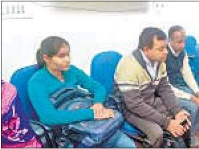 JNU also provides laptops with assistive software, voice recorders etc to its researchers with visual disabilities. (HT photo)