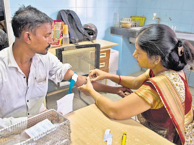 A file photo of Hindu Rao Hospital's dengue ward. Dengue continues to be rampant in New Delhi. A file photo of Hindu Rao Hospital's dengue ward. Dengue continues to be rampant in New Delhi.