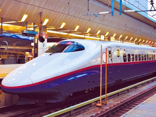 A representational image of a bullet train in Japan. (Shutterstock)