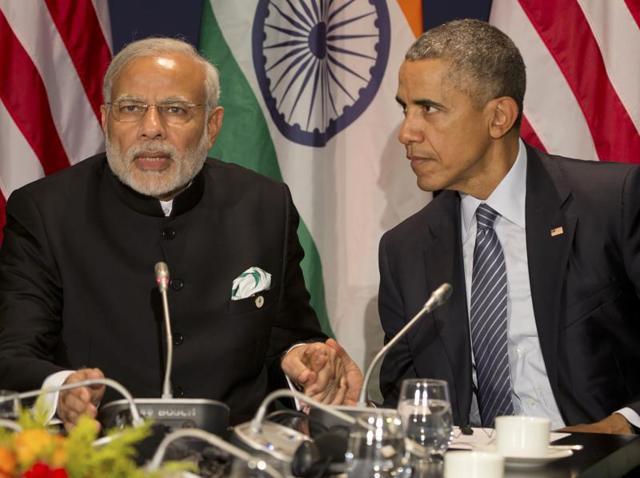 India’s crucial role at the climate change talks in Paris has once again been underlined by a high-level outreach by the United States.(AP Photo) India’s crucial role at the climate change talks in Paris has once again been underlined by a high-level outreach by the United States.(AP Photo)
