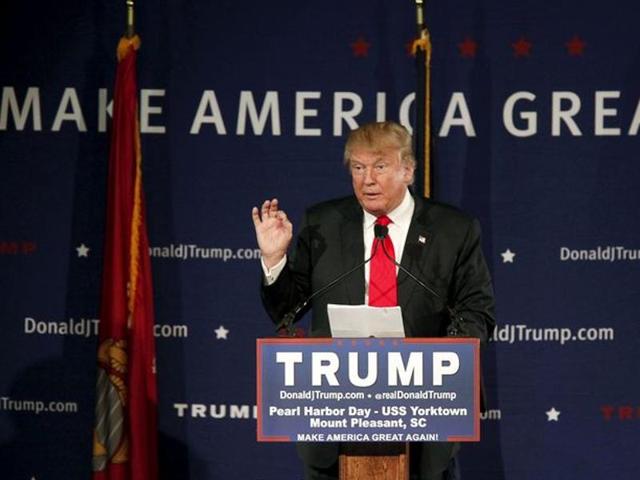 Donald Trump is unfazed as ever despite an online petition in UK calling for a ban on him from entering the British nation. REUTERS/Randall Hill(REUTERS) Donald Trump is unfazed as ever despite an online petition in UK calling for a ban on him from entering the British nation. REUTERS/Randall Hill(REUTERS)