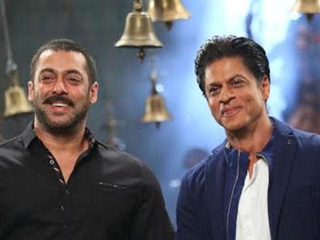Shah Rukh Khan will visit the sets of Salman Khan’s hit show Bigg Boss 9 to promote his film Dilwale that is slated to hit theatres on December 18.. (COLORS) Shah Rukh Khan will visit the sets of Salman Khan’s hit show Bigg Boss 9 to promote his film Dilwale that is slated to hit theatres on December 18.. (COLORS)