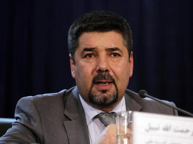Rahmatullah Nabil speaks during a joint press conference in Kabul. The head of Afghanistan's main intelligence agency resigned, laying bare disagreements with President Ashraf Ghani over his diplomatic outreach to Pakistan. (AFP File Photo) Rahmatullah Nabil speaks during a joint press conference in Kabul. The head of Afghanistan's main intelligence agency resigned, laying bare disagreements with President Ashraf Ghani over his diplomatic outreach to Pakistan. (AFP File Photo)