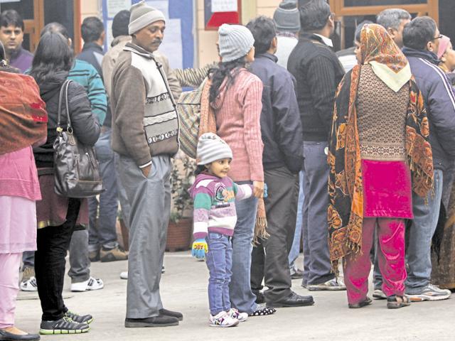 Recently, the government came up with a plan to hold centralised online admissions for nursery on EWS/DG seats in all private unaided recognised schools in the 2016-17 academic session.. (Vipin Kumar HT file photo) Recently, the government came up with a plan to hold centralised online admissions for nursery on EWS/DG seats in all private unaided recognised schools in the 2016-17 academic session.. (Vipin Kumar HT file photo)