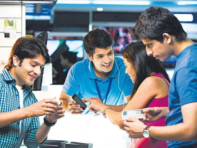 The MP government had failed to complete the tender process for distributing smart phones at least twice in the past and planned to float a fresh one in August this year for the third time. (Agencies/File photo) The MP government had failed to complete the tender process for distributing smart phones at least twice in the past and planned to float a fresh one in August this year for the third time. (Agencies/File photo)