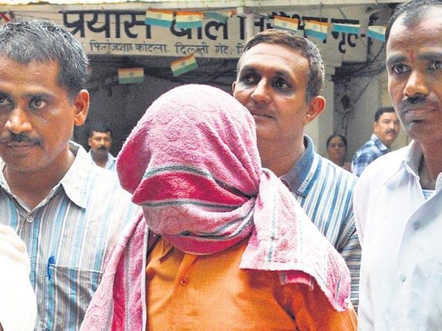 The convict, now 21 years old, is lodged in a juvenile shelter home in the city and will complete his sentence next week. (Sushil Kumar/HT photo) The convict, now 21 years old, is lodged in a juvenile shelter home in the city and will complete his sentence next week. (Sushil Kumar/HT photo)