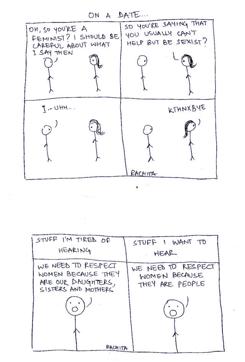 Stick it out: Rachita Taneja’s Sanitary Panels uses line drawings to discuss gender issues and moral policing.