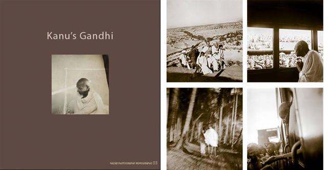 The front and back covers for Kanu’s Gandhi. The front and back covers for Kanu’s Gandhi.